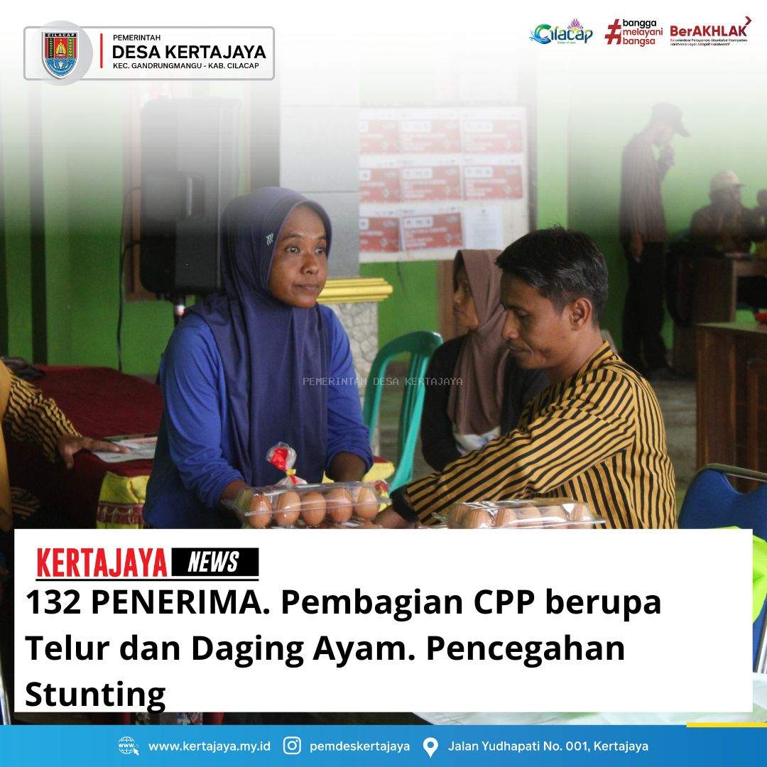 Penyaluran CPP di Desa Kertajaya: Upaya Pencegahan Stunting